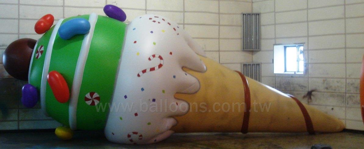 Custom inflatable ice cream cone advertising balloon甜筒冰淇淋造型氣球